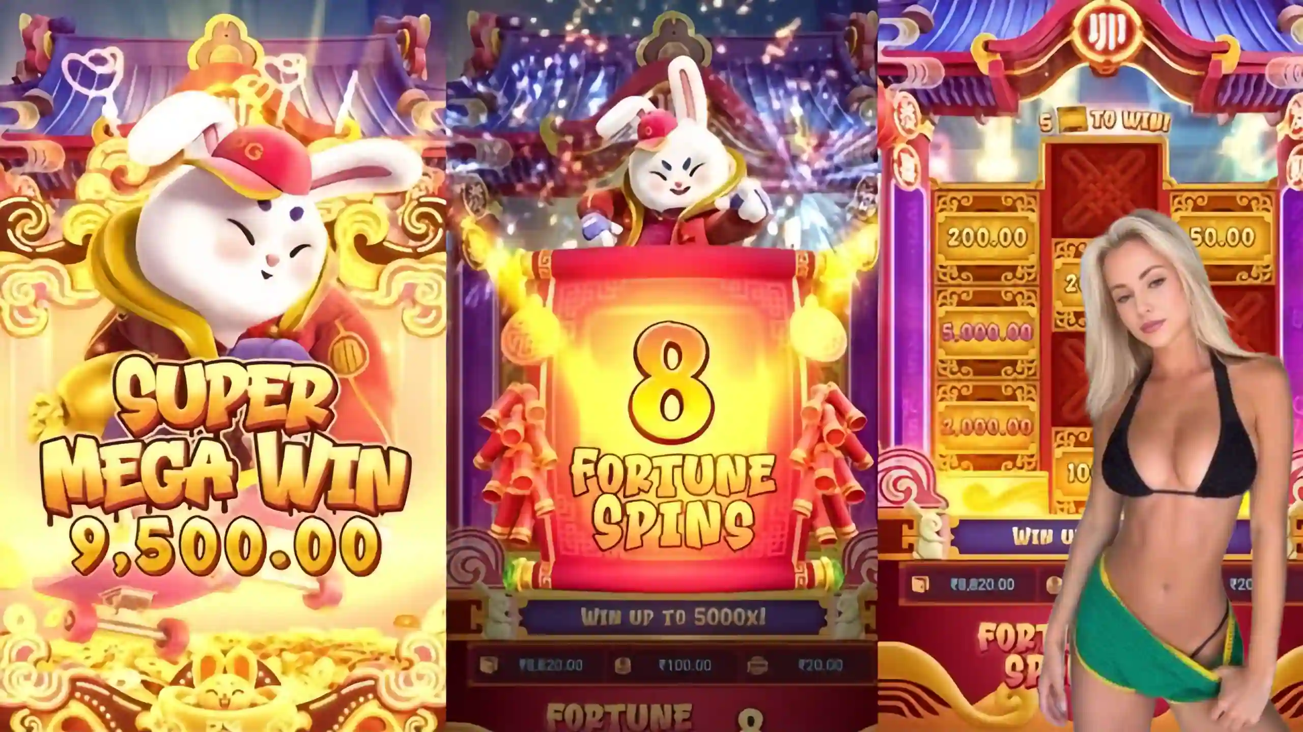 Wild Expansivo Fortune Rabbit 56b - Coelho Dourado que Expande